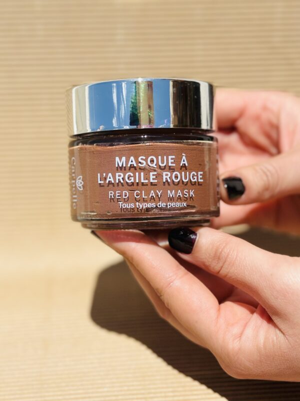 Masque a l'argile rouge